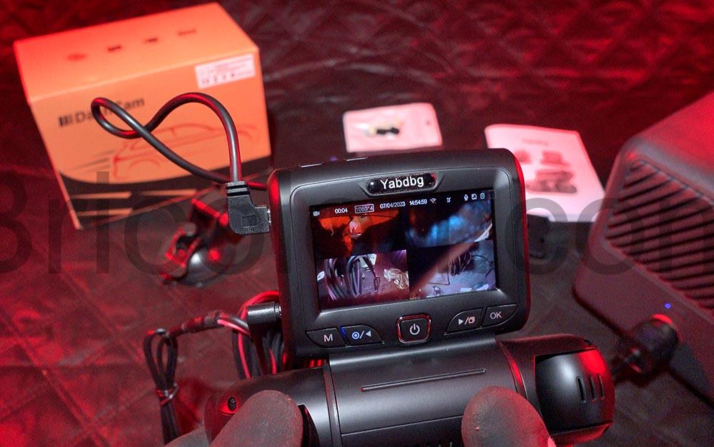 Yabdbg Dashcam Quad camera 18080p GPS 360 degres multivue Yabdbg Dashcam Quad camera 18080p GPS 360 degrés multivue