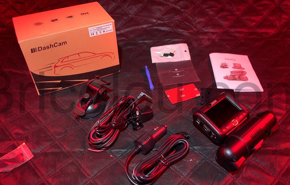 Yabdbg Dashcam Quad camera 18080p GPS 360 degres Yabdbg Dashcam Quad camera 18080p GPS 360 degrés