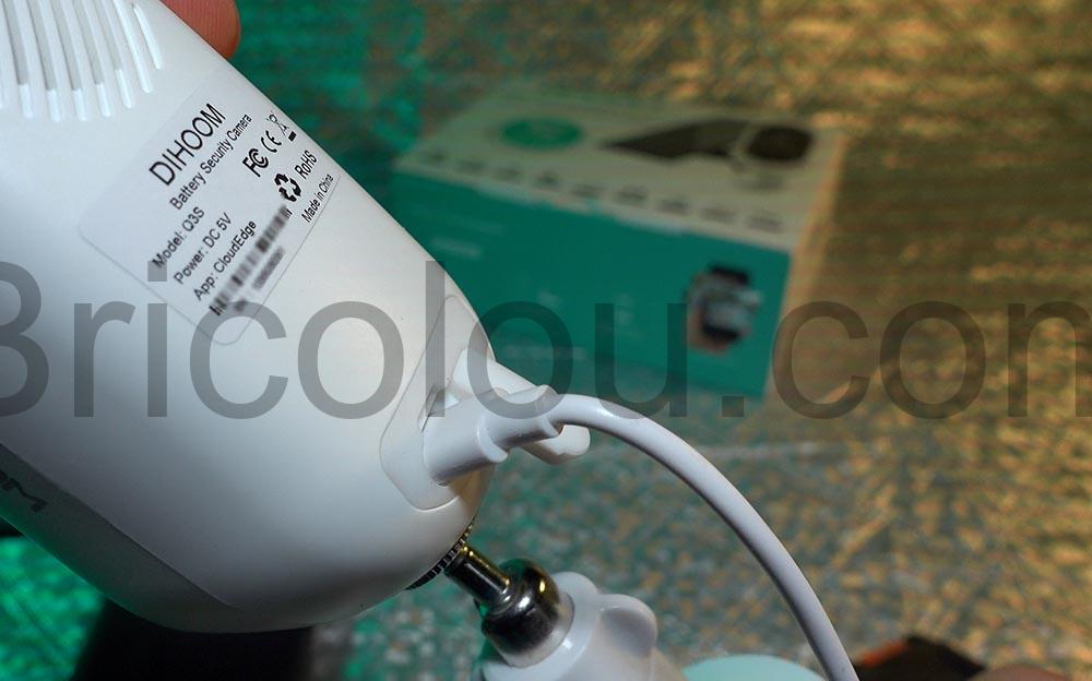 DIHOOM 2K Camera Surveillance WiFi Exterieure Solaire chargement DIHOOM 2K Caméra Surveillance WiFi Extérieure Solaire - Image 6