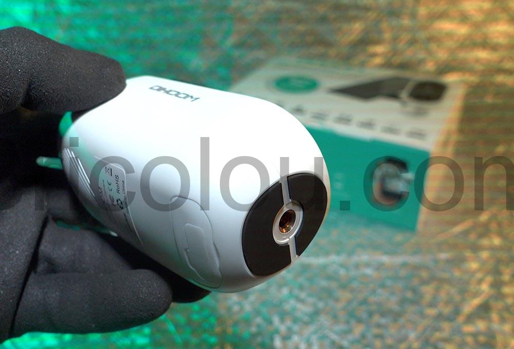DIHOOM 2K Camera Surveillance WiFi Exterieure Solaire dessous DIHOOM 2K Caméra Surveillance WiFi Exterieure Solaire dessous