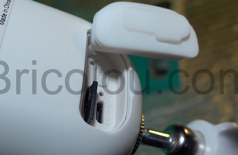 DIHOOM 2K Camera Surveillance WiFi Exterieure Solaire microSd DIHOOM 2K Caméra Surveillance WiFi Exterieure Solaire microSd