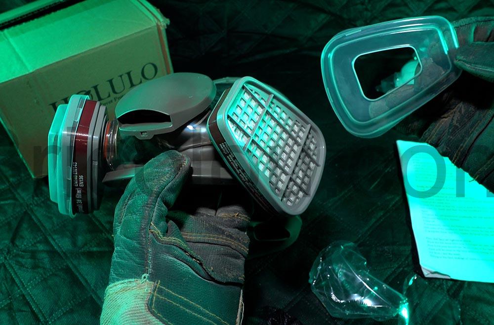 HOLULO Masque Protection Visage Filtre Respirateur cache HOLULO Masque Protection Visage Filtre Respirateur cache