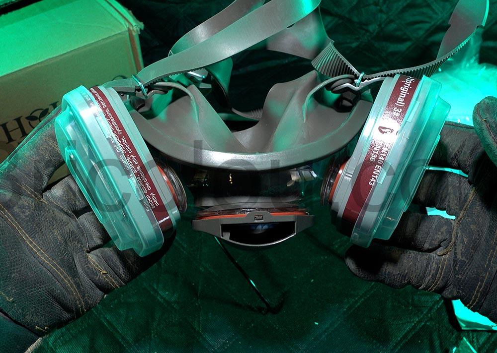 HOLULO Masque Protection Visage Filtre Respirateur dessous HOLULO Masque Protection Visage Filtre Respirateur dessous