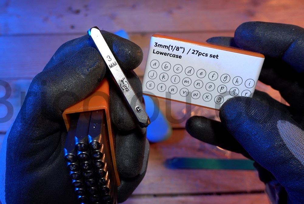 Kotsy Kit marteau poincon lettre a frapper 3 Kotsy Kit marteau poinçon lettre à frapper 3