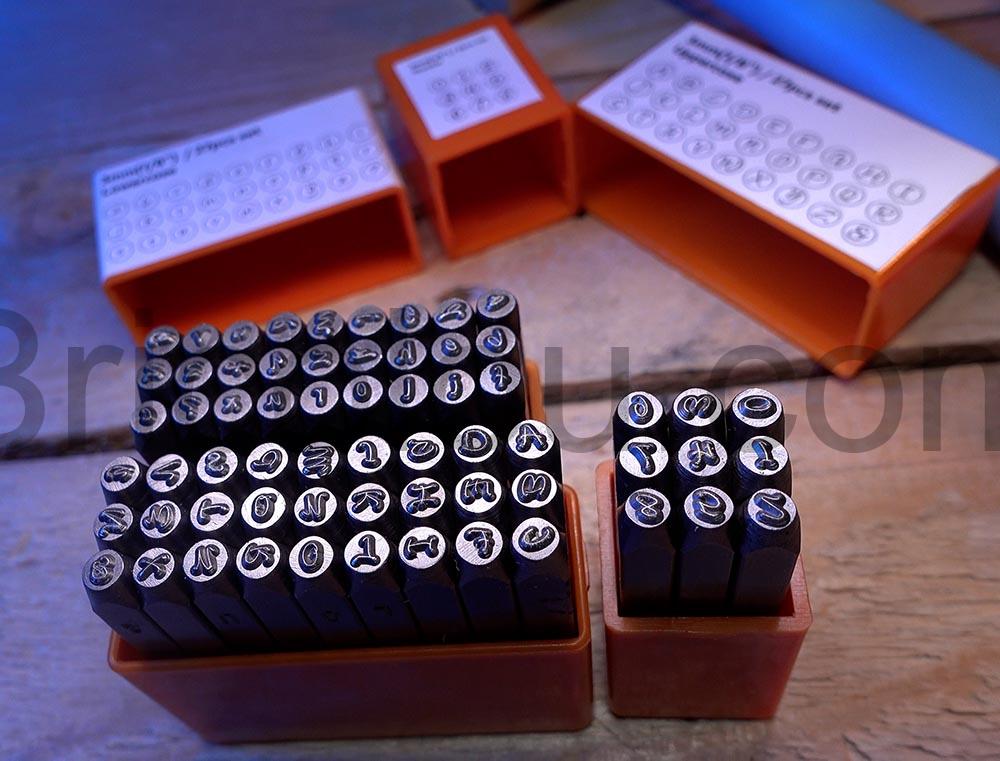 Kotsy Kit marteau poincon lettre a frapper chiffre Kotsy Kit marteau poinçon lettre à frapper chiffre