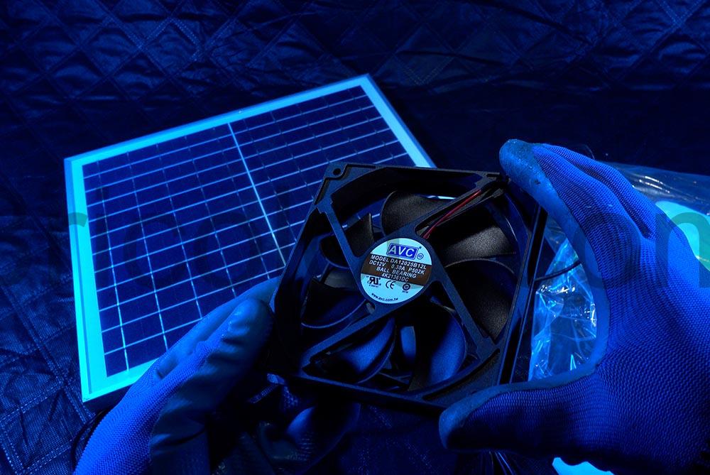 Neijiaer Kit Double Ventilateur panneau Solaire Double ventilation Neijiaer Kit Double Ventilateur panneau Solaire Double ventilation silencieux