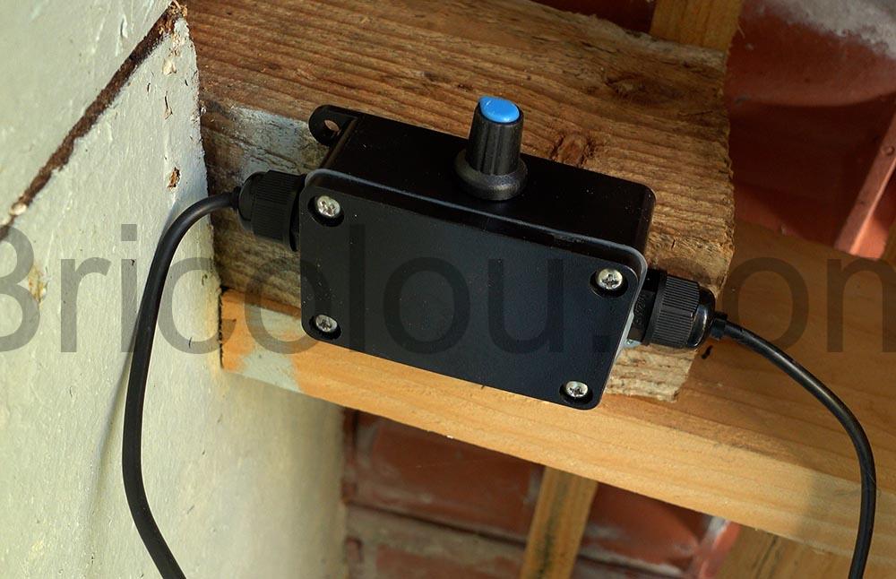 Neijiaer Kit Double Ventilateur panneau Solaire Double ventilation variateur Neijiaer Kit Double Ventilateur panneau Solaire Double ventilation variateur