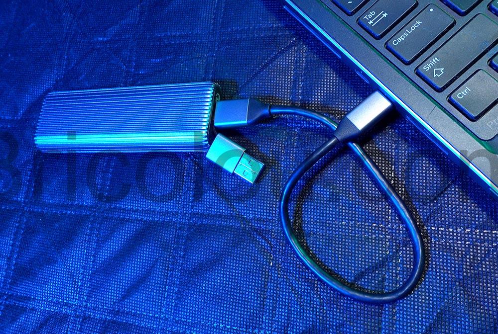Orico Boitier SSD M.2 NVMe 10Gbps USB3.2 GN2 Aluminium laptop Orico Boîtier SSD M.2 NVMe 10Gbps USB3.2 GN2 Aluminium laptop