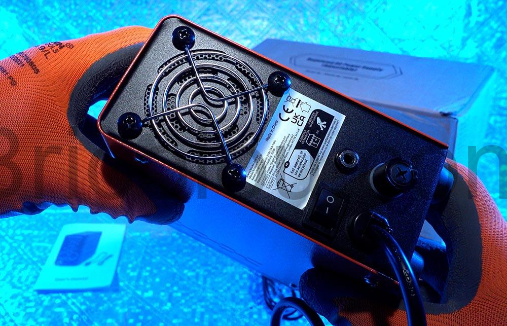 Preciva Alimentation Continue DC Reglable Numerique precision 3010D arriere Preciva Alimentation Continue DC Réglable Numérique précision 3010D arrière