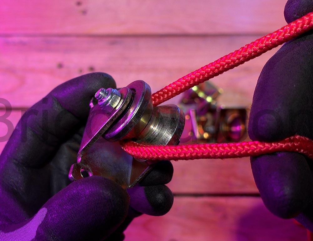 Roulette metal PIQIUQIU guidage rail poulie de Levage slider dolly Rail corde Roulette métal PIQIUQIU guidage rail poulie de Levage slider dolly Rail corde