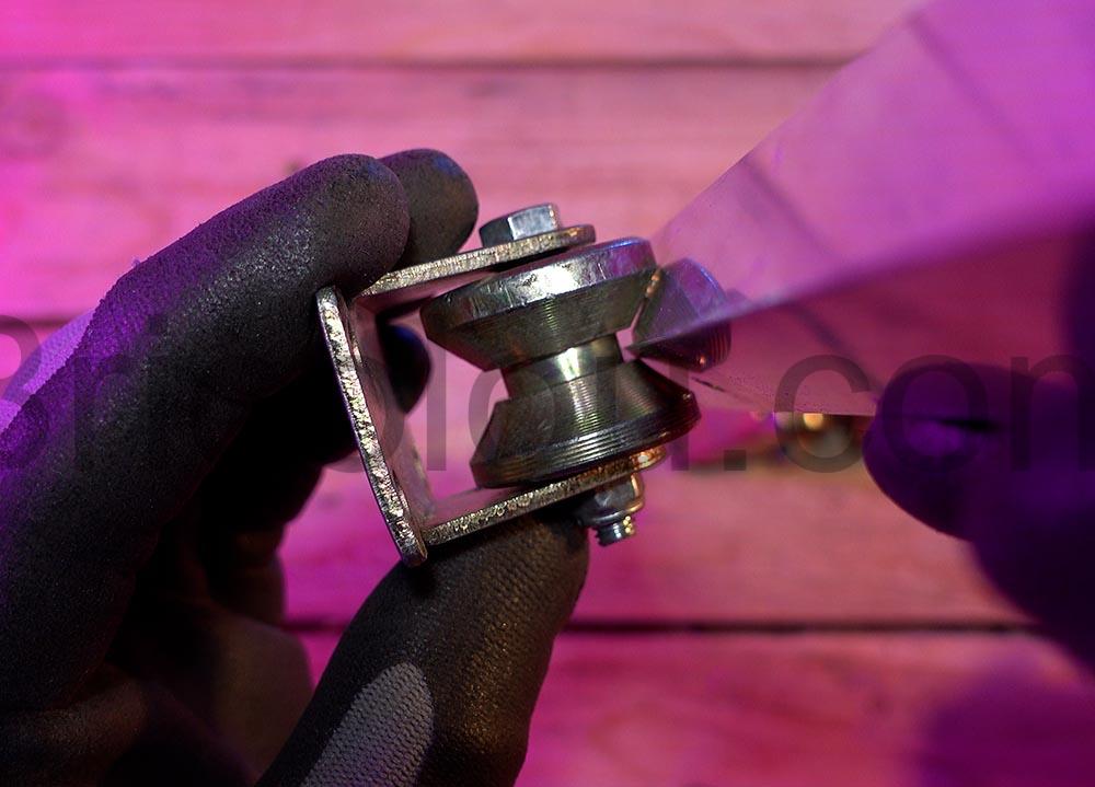 Roulette metal PIQIUQIU guidage rail poulie de Levage slider dolly Rail corniere Roulette métal PIQIUQIU guidage rail poulie de Levage slider dolly Rail cornière