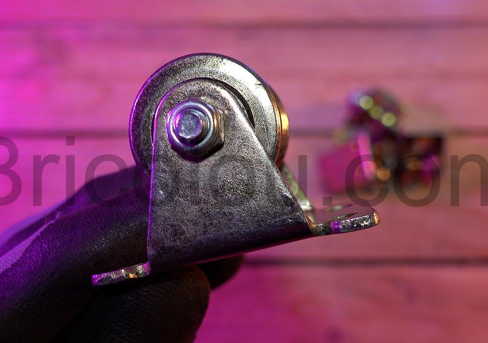 Roulette metal PIQIUQIU guidage rail poulie de Levage slider dolly Rail cote Roulette métal PIQIUQIU guidage rail poulie de Levage slider dolly Rail coté