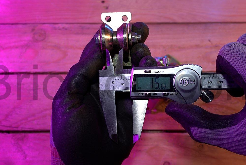 Roulette metal PIQIUQIU guidage rail poulie de Levage slider dolly Rail largeur Roulette métal PIQIUQIU guidage rail poulie de Levage slider dolly Rail largeur