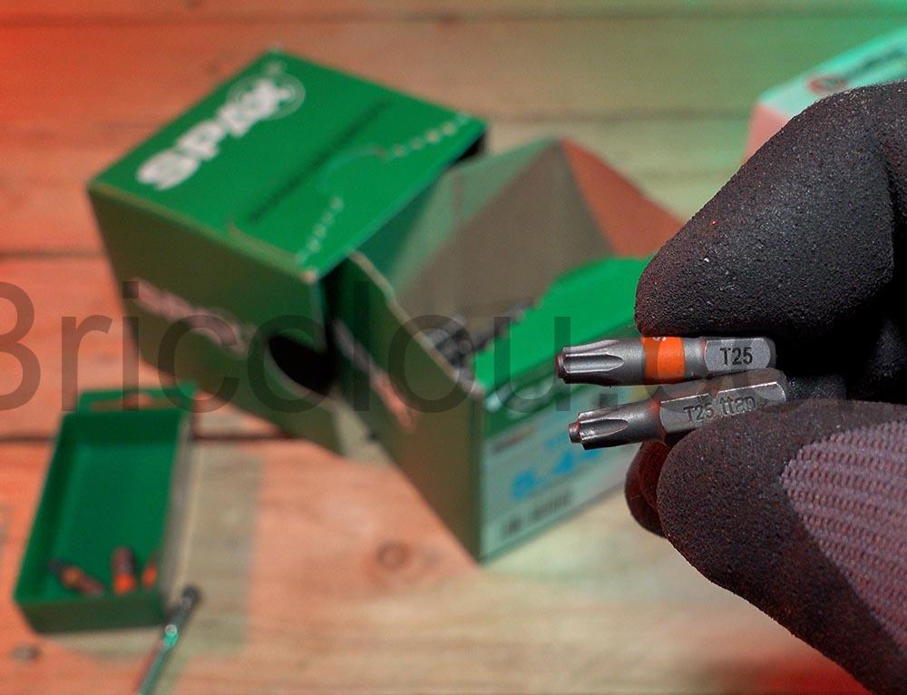SPAX Embout de vissage Bits T STAR T25 TTAP SPAX Embout de vissage Bits T-STAR T25 TTAP