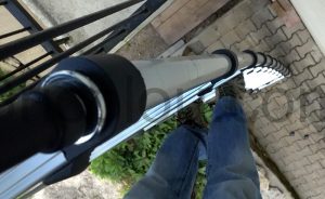 STANEW Échelle Télescopique 3,8M Aluminium Extensible 150kg torsion