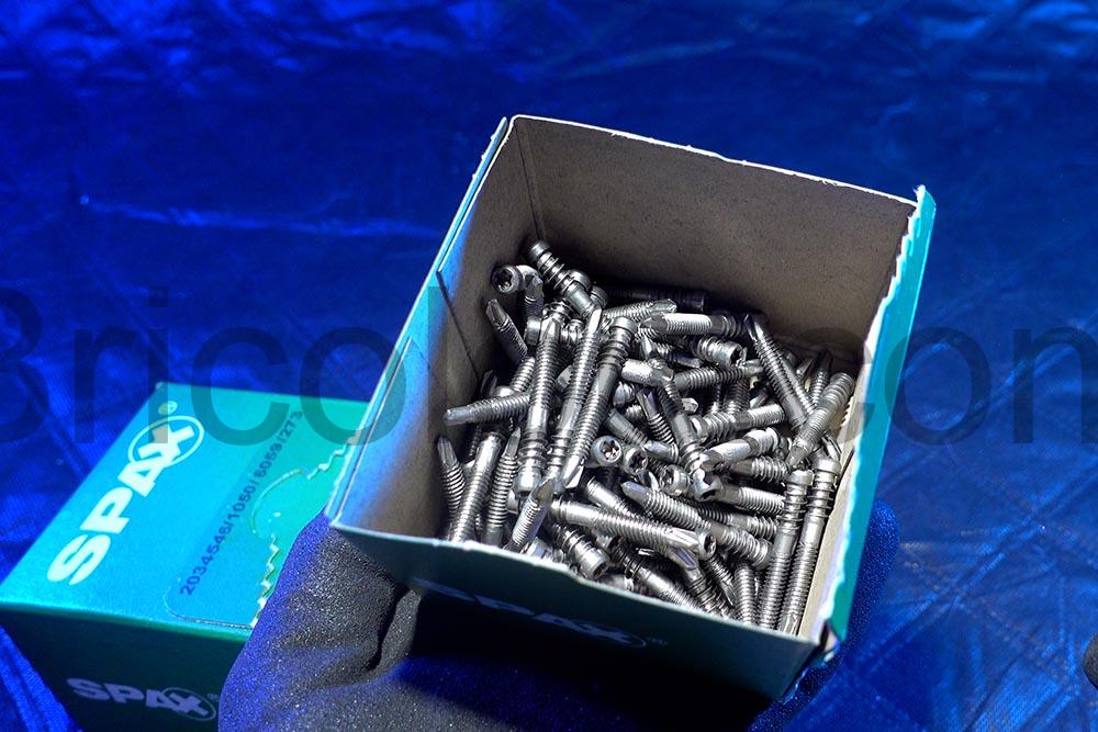 Spax Vis terrasse Alu FixGew Zylko T STAR BSP A2 demi remplie Spax Vis terrasse Alu FixGew Zylko T-STAR BSP A2 demi remplie