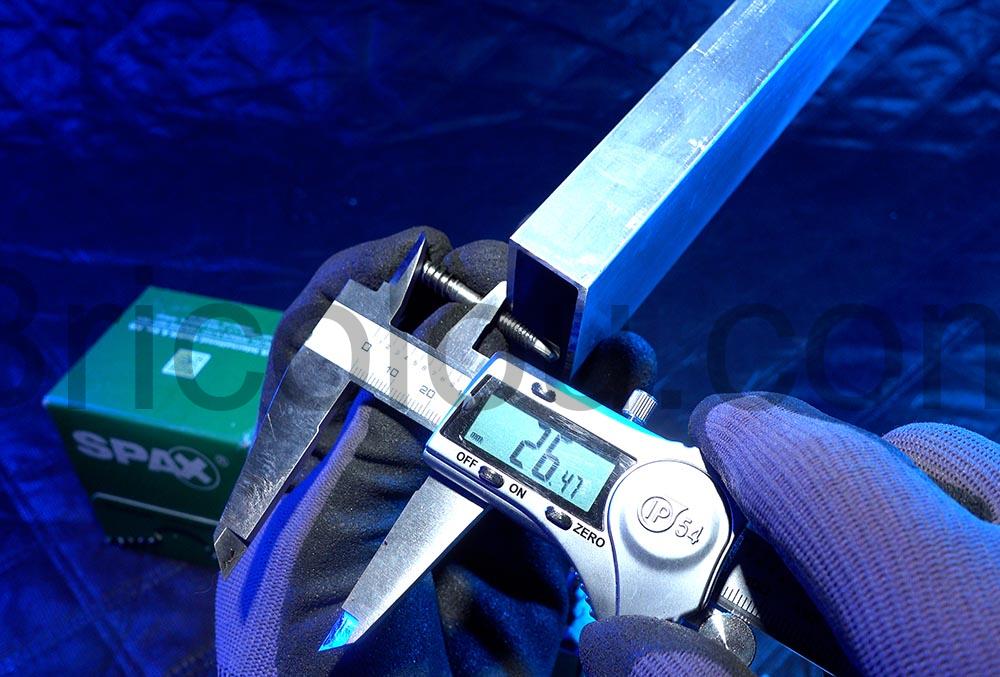 Spax Vis terrasse Alu FixGew Zylko T STAR BSP A2 epaisseur Spax Vis terrasse Alu FixGew Zylko T-STAR BSP A2 épaisseur