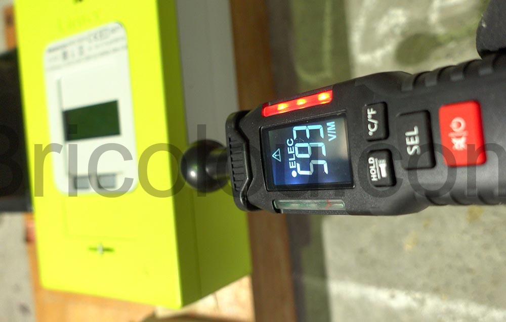 detecteur rayonnement electromagnetique numerique Votery ET1 Linky detecteur rayonnement électromagnétique numérique Votery ET1 Linky