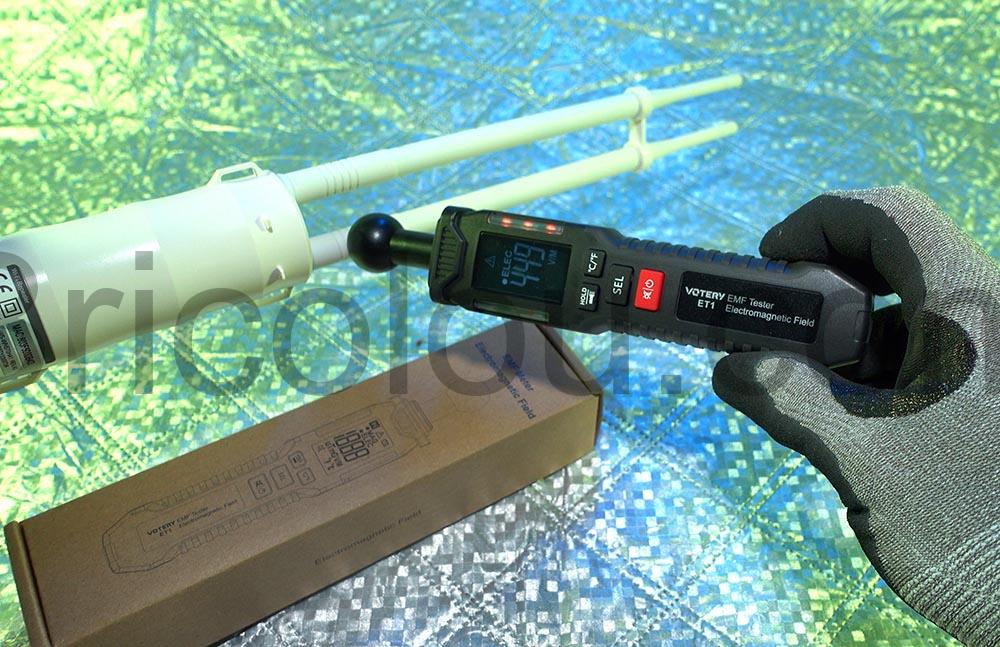 detecteur rayonnement electromagnetique numerique Votery ET1 Wi Fi detecteur rayonnement électromagnétique numérique Votery ET1 Wi-Fi