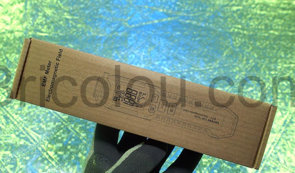 detecteur rayonnement electromagnetique numerique Votery ET1 boite detecteur rayonnement électromagnétique numérique Votery ET1 boite