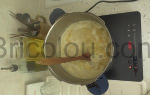 plaque induction portable AMZCHEF 2000W cuisson électrique confiture