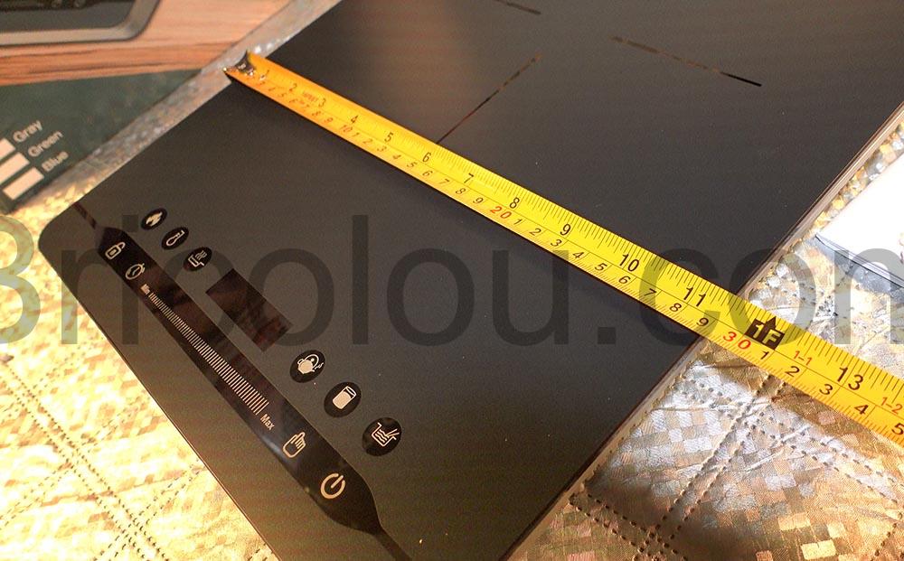 plaque induction portable AMZCHEF 2000W cuisson electrique largeur plaque induction portable AMZCHEF 2000W cuisson électrique largeur