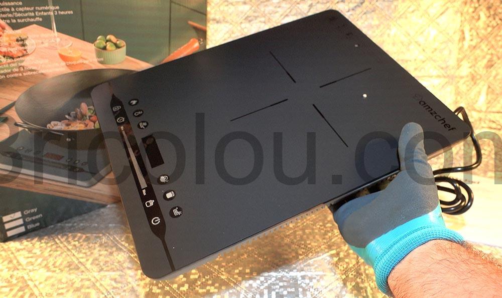 plaque induction portable AMZCHEF 2000W cuisson electrique leger plaque induction portable AMZCHEF 2000W cuisson électrique leger