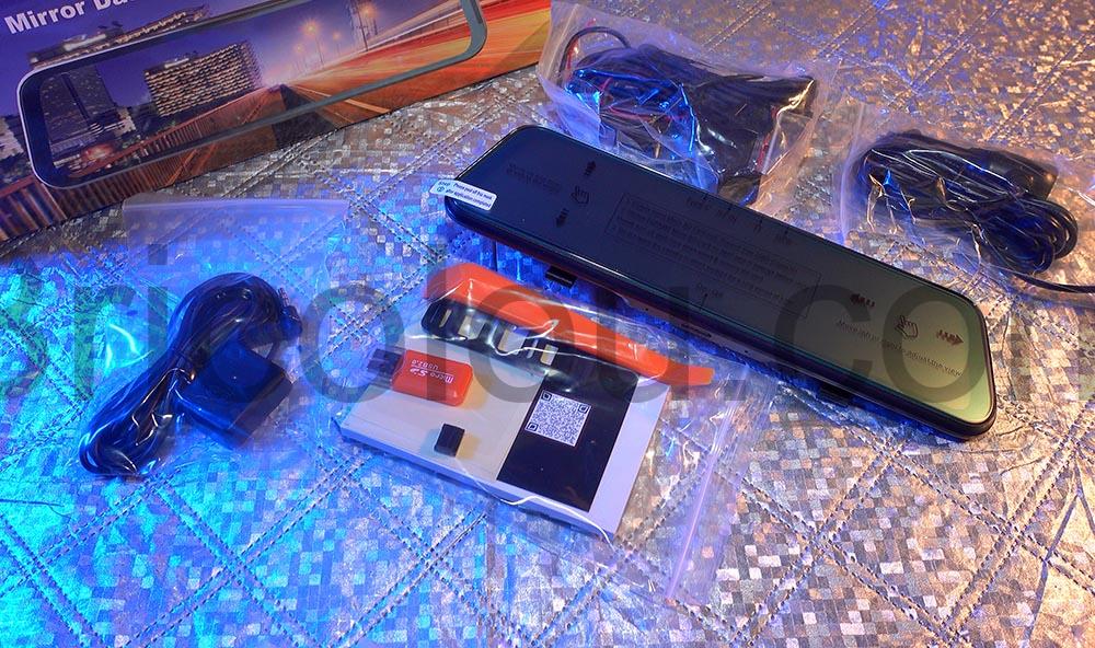 Dashcam avant arriere 4 K retroviseur WeBeqer 4K UHD Tactile contenu Dashcam avant arrière 4 K rétroviseur WeBeqer 4K UHD Tactile contenu