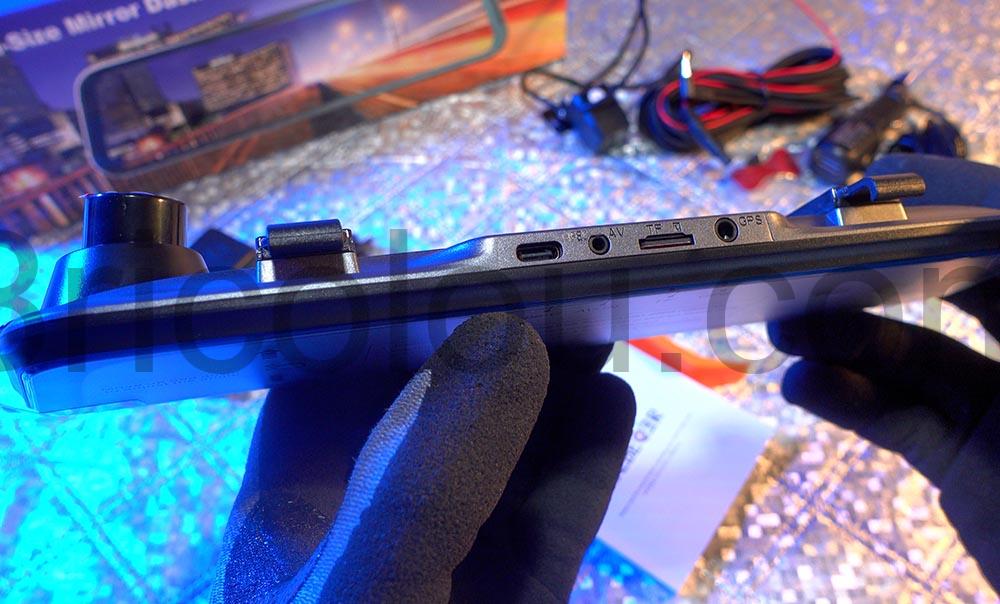 Dashcam avant arriere 4 K retroviseur WeBeqer 4K UHD Tactile prise Dashcam avant arrière 4 K rétroviseur WeBeqer 4K UHD Tactile prise