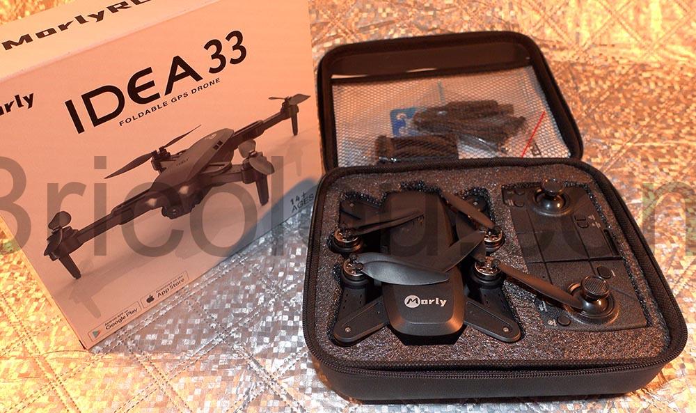 Drone GPS Camera 4K WiFi 5G GPS IDEA 33 Morly coffret Drone GPS Caméra 4K WiFi 5G GPS IDEA 33 Morly coffret