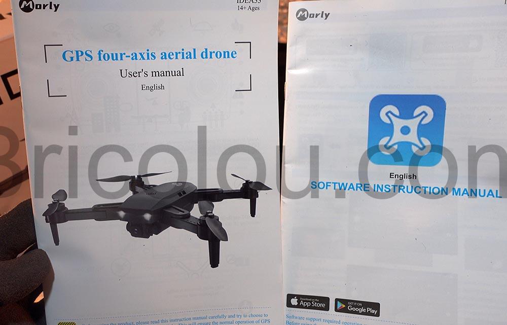 Drone GPS Camera 4K WiFi 5G GPS IDEA 33 Morly documentation Drone GPS Caméra 4K WiFi 5G GPS IDEA 33 Morly documentation