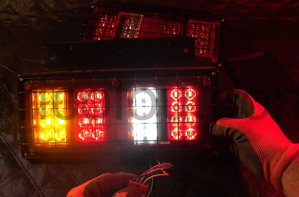 Feu LED Remorque cable allume Feu LED Remorque câble allumé