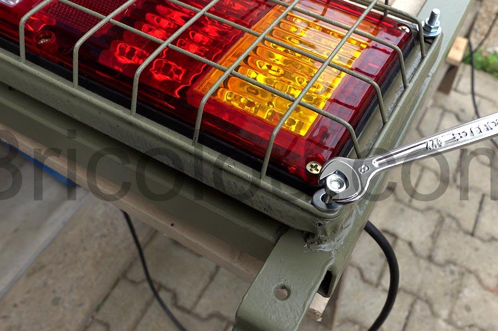 Feu remorque LED boulon Feu remorque LED boulon