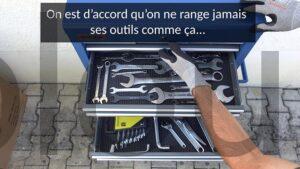 Servante outillage AIRAJ Chariot Organisateur Tiroirs atelier Armoire roulette thumb Servante outillage AIRAJ Chariot Organisateur Tiroirs atelier Armoire roulette thumb