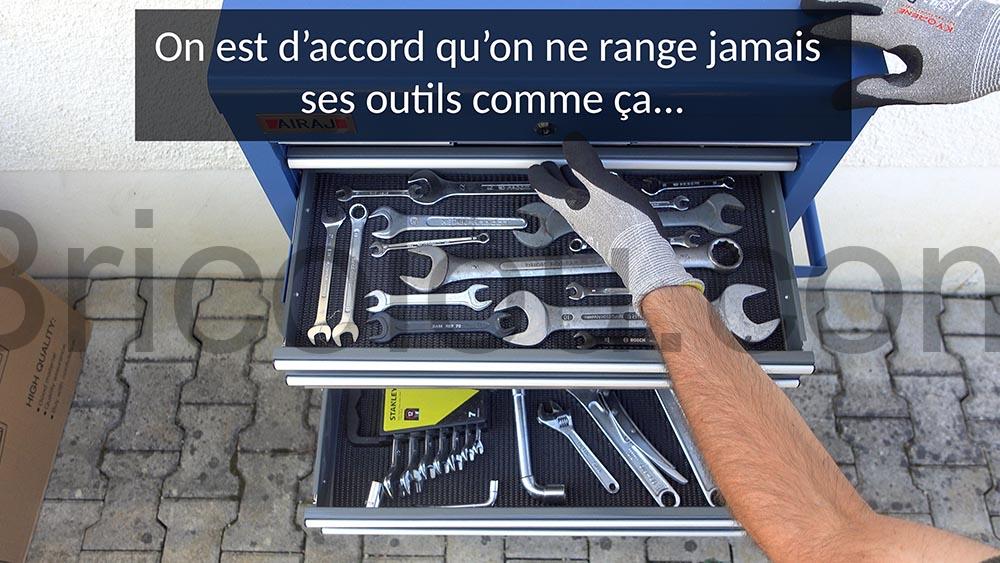 Servante outillage AIRAJ Chariot Organisateur Tiroirs atelier Armoire roulette thumb Servante outillage AIRAJ Chariot Organisateur Tiroirs atelier Armoire roulette thumb
