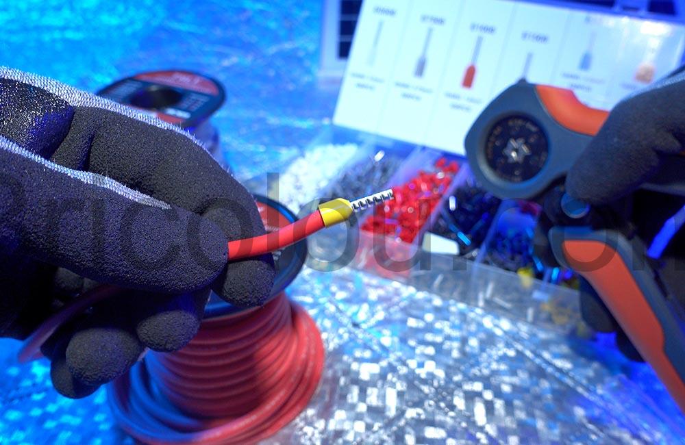 THLY Cable electrique 10AWG Cuivre Etame multibrin souple cosse THLY Cable électrique 10AWG Cuivre Étamé multibrin souple cosse