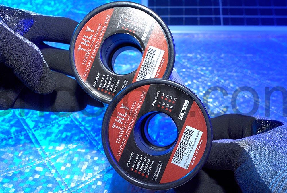 THLY Cable electrique 10AWG Cuivre Etame multibrin souple double THLY Cable électrique 10AWG Cuivre Étamé multibrin souple double