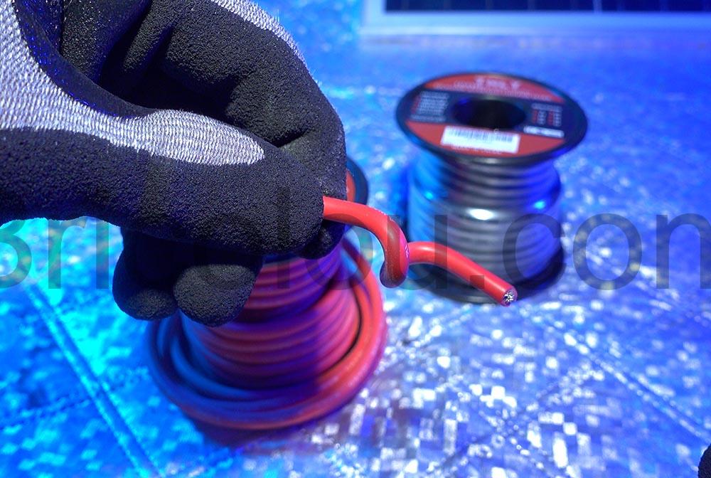 THLY Cable electrique 10AWG Cuivre Etame multibrin souple THLY Cable électrique 10AWG Cuivre Étamé multibrin souple flexible