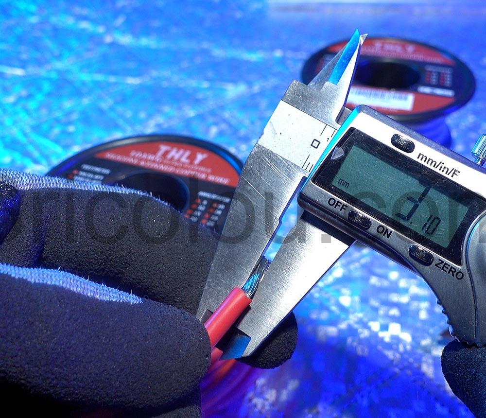 THLY Cable electrique 10AWG Cuivre Etame multibrin souple section THLY Cable électrique 10AWG Cuivre Étamé multibrin souple section