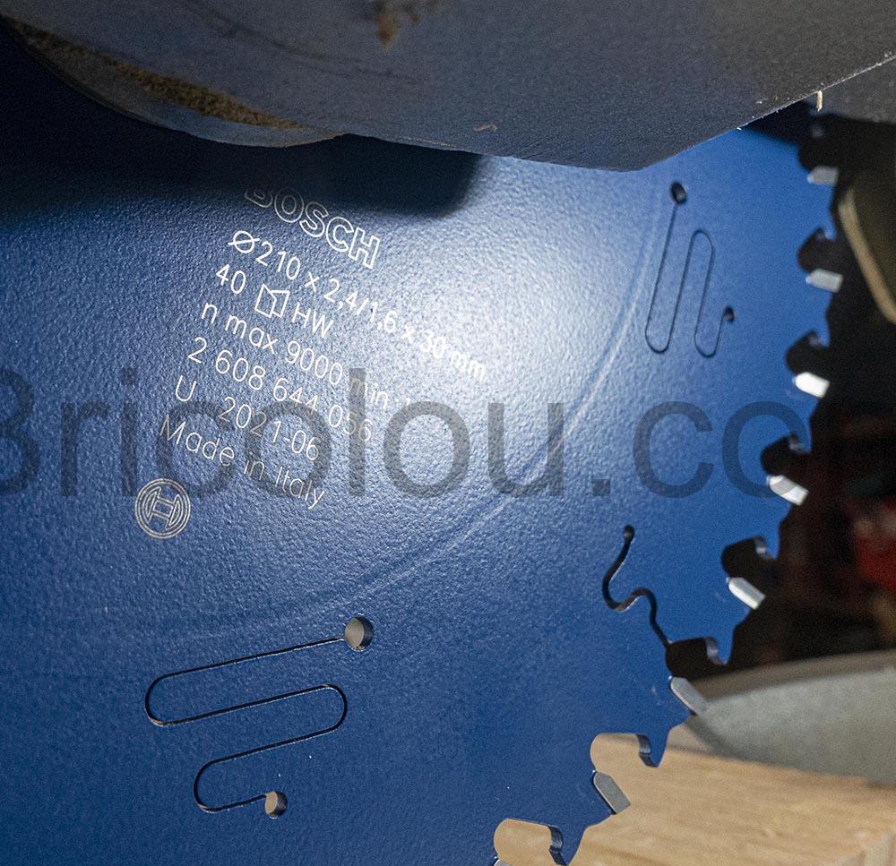 Bosch 2608644056 Lame de scie circulaire expert bois 210 marquage Bosch 2608644056 Lame de scie circulaire expert bois 210 marquage