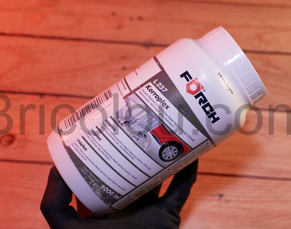 Forch l237 Korroplex Convertisseur rouille Antirouille Foerch 1litre Förch l237 Korroplex Convertisseur rouille Antirouille Foerch 1litre