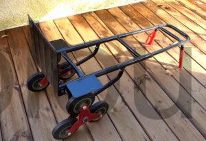 LTTC 32 Teeno diable solide 3 roues Chariot Pliable metallique 150kg brancard LTTC-32 Teeno diable solide 3 roues Chariot Pliable métallique 150kg brancard