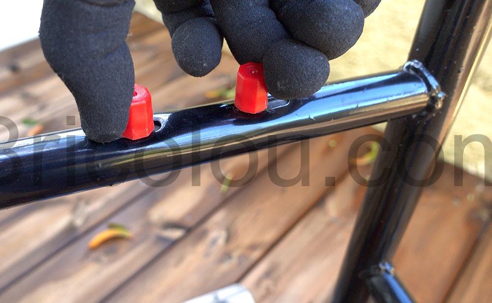 LTTC 32 Teeno diable solide 3 roues Chariot Pliable metallique 150kg deblocage LTTC-32 Teeno diable solide 3 roues Chariot Pliable métallique 150kg déblocage