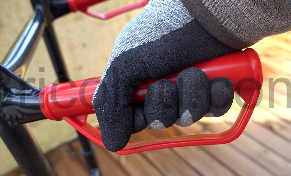 LTTC 32 Teeno diable solide 3 roues Chariot Pliable metallique 150kg protection LTTC-32 Teeno diable solide 3 roues Chariot Pliable métallique 150kg protection