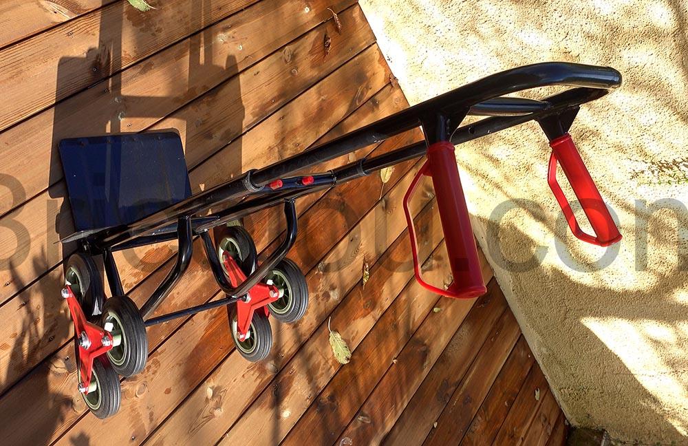 LTTC 32 Teeno diable solide 3 roues Chariot Pliable metallique 150kg LTTC-32 Teeno diable solide 3 roues Chariot Pliable métallique 150kg