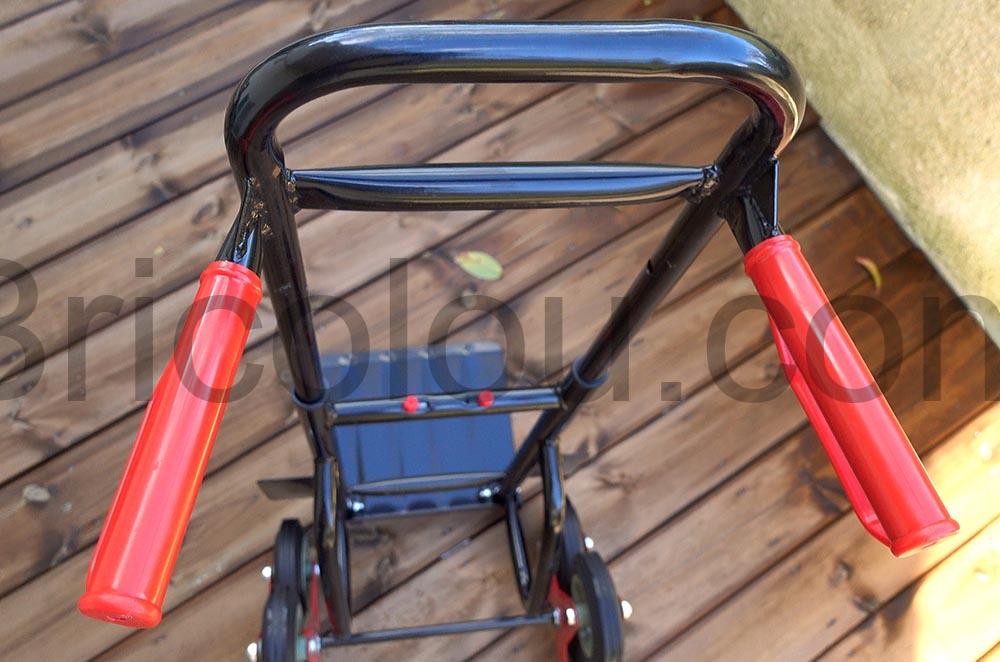 LTTC 32 Teeno diable solide 3 roues Chariot Pliable metallique poignee LTTC-32 Teeno diable solide 3 roues Chariot Pliable métallique poignée