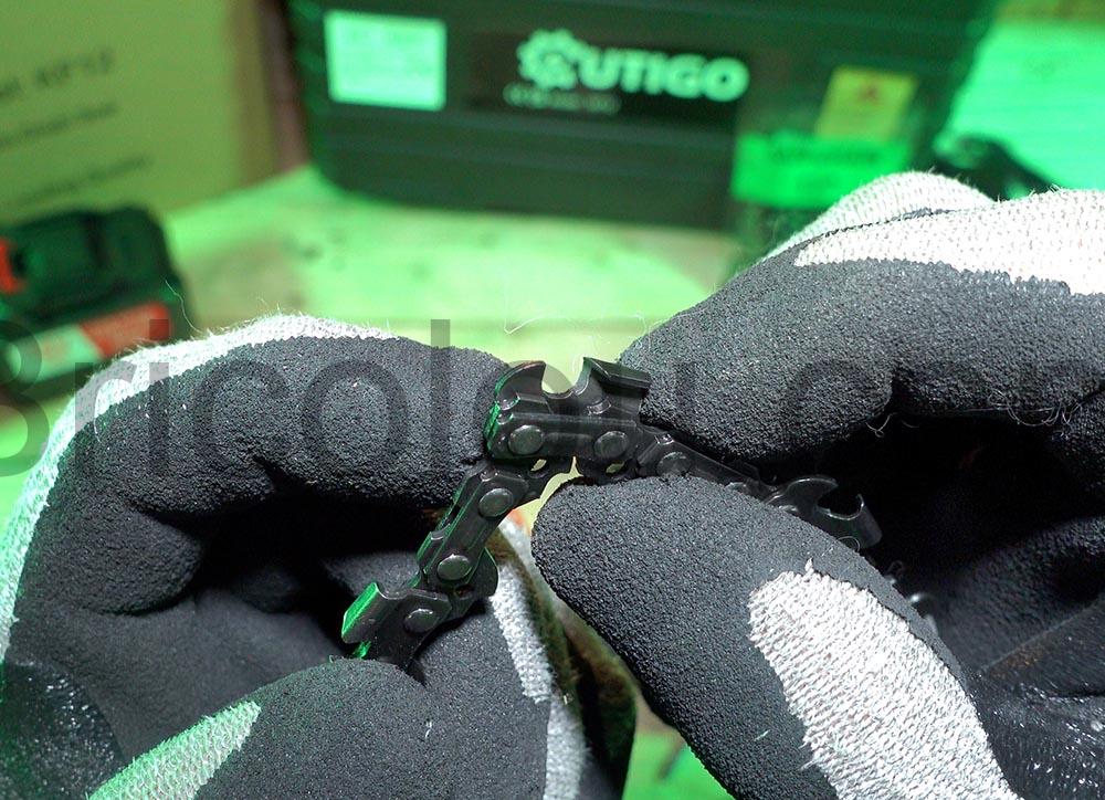 OUTIGO Tronconneuse electrique batterie sans fil KF12 chaine OUTIGO Tronçonneuse électrique batterie sans fil KF12 chaine