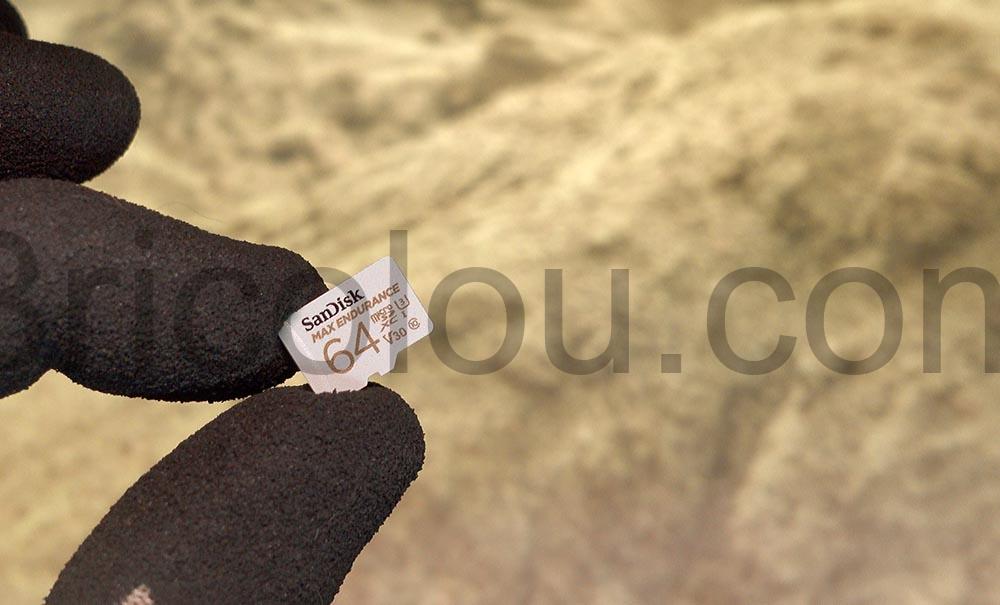 SanDisk MAX ENDURANCE Dashcam camera surveillance microSDXC blanche SanDisk MAX ENDURANCE Dashcam caméra surveillance microSDXC blanche