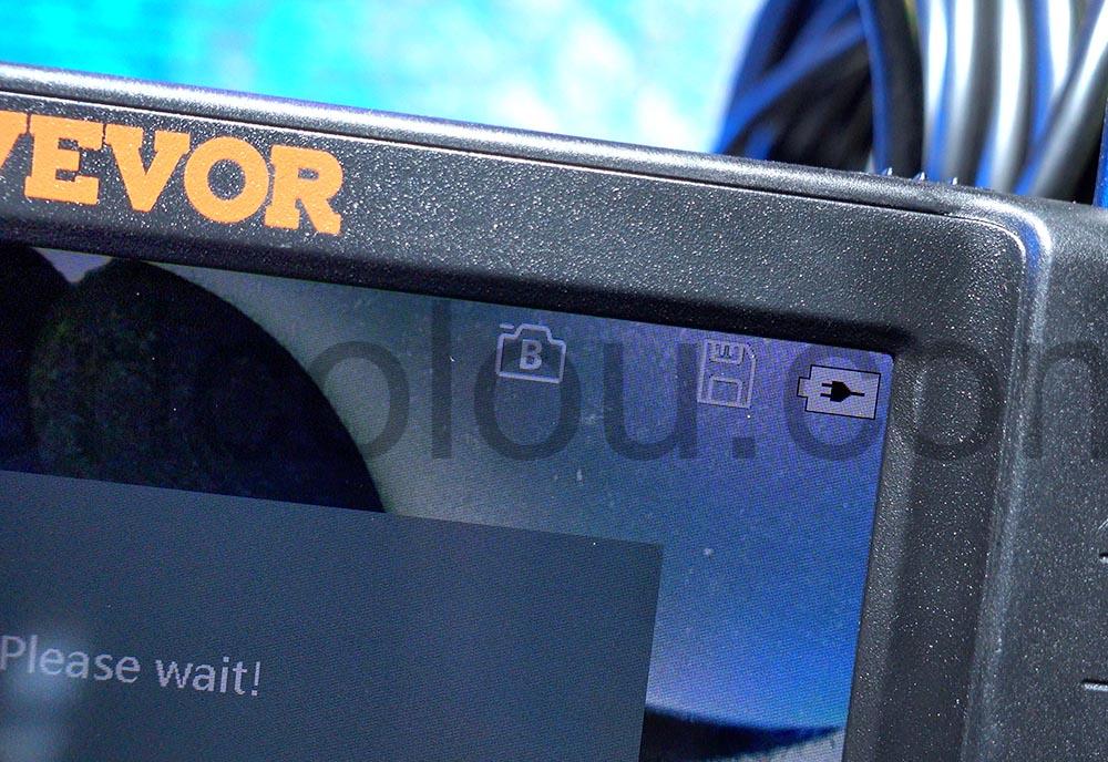 VEVOR Endoscope Inspection Triple Camera charge VEVOR Endoscope Inspection Triple Caméra charge