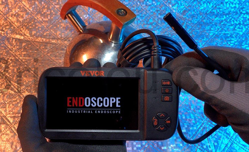 VEVOR Endoscope Inspection Triple Camera logo VEVOR Endoscope Inspection Triple Caméra logo